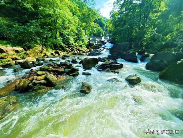 成都天台山5A级旅游景区打卡领奖牌开始啦！gogogo,马上冲！