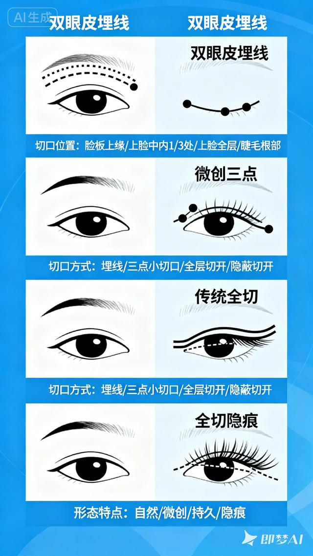 【终极科普】全切隐痕双眼皮，一眼解锁妈生自然电眼之美