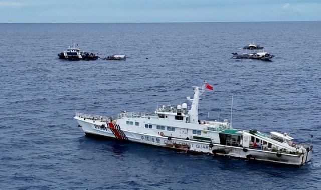 中菲爆发海上冲突，铁线礁传出捷报，菲律宾南海碰遇硬茬	，中方通告字少事大，太解气了