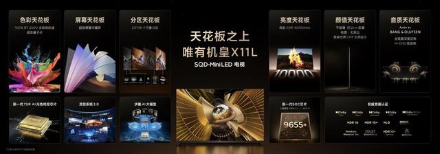色域突破新高度！TCL SQD-Mini LED 以100% BT.2020标准，塑显示画质
