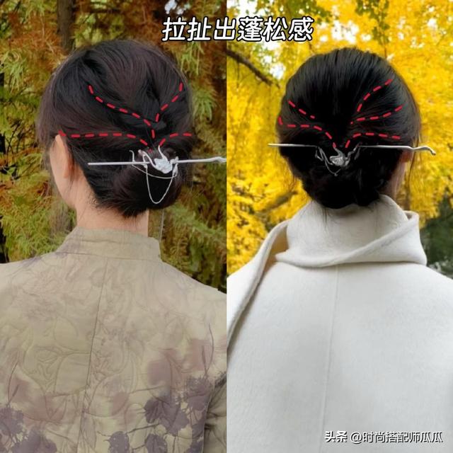 其实，“低扎发”才是最适合中年女人的发型，优雅减龄还显气质