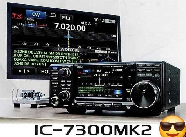 老树开新花｜你是否会为增强型内置电报解码器买单？IC-7300MK2