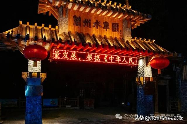 甘肃兰州：兰州两日游之兰州黄河铁桥中山桥夜景醉人 大气磅礴