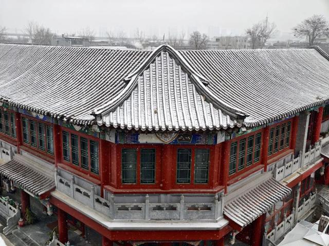 晒图！第一波丰台雪景大片——
