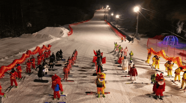 “白+黑”模式开启🤩长春这家5A级景区上新啦！