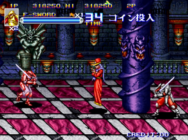 街机变身忍者，大美女竟与机械天狗配对？这游戏究竟讲述什么剧情