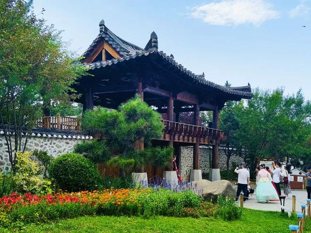 延吉市的中国朝鲜族民俗园