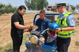 交警:农村路段不是法外之地，三四轮车上路，照样要满足这些要求图片