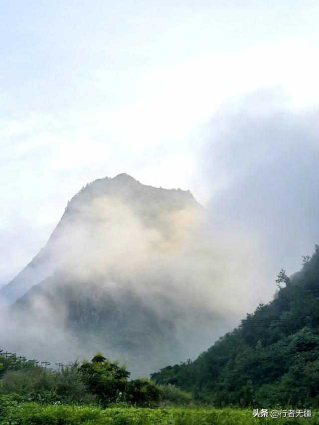 多彩贵州自驾游之小七孔山村清晨