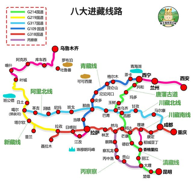 全国自驾线路图全集：自费20000元做的地图，覆盖中国最美省份！