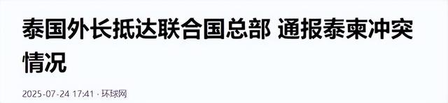 三天攻下柬埔寨？泰国外长赴美求助，47国收到通知，中方斩钉截铁