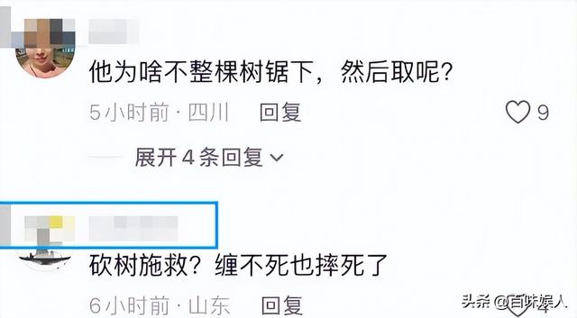 男子取蜂蛹被绳子缠脖身亡，目击者发声曝细节：树上卡了3个小时