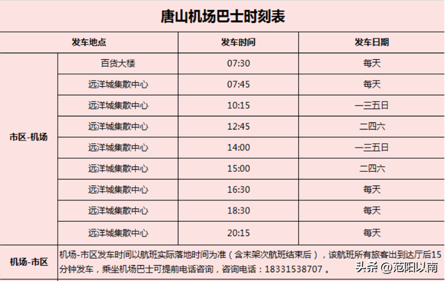 8月21日，唐山机场开通新航线！这些航班时刻调整→