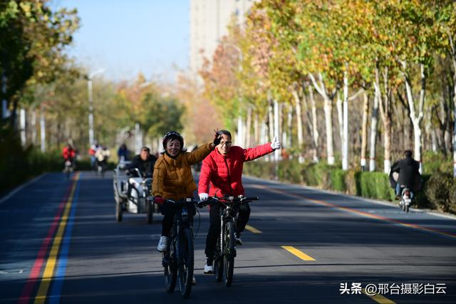 信都区总工会：七里河绿道上的骑行狂欢
