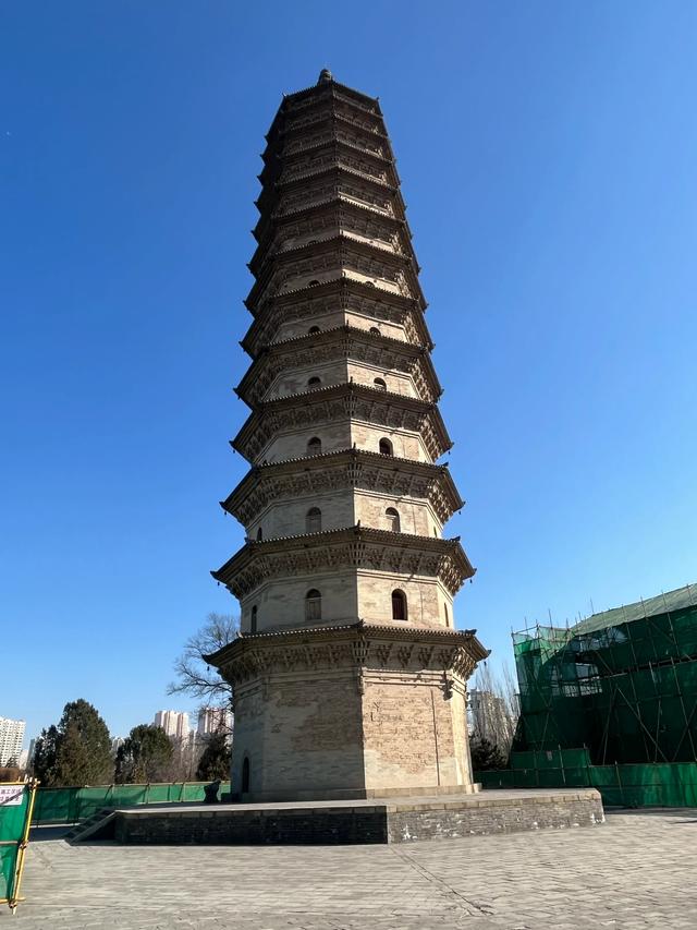 山西全境自驾游(十三天):双塔寺、山西博物院