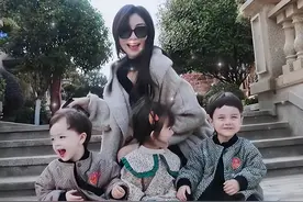 16年前，花重金买英国种生三个混血宝宝的女孩，如今过得怎么样?图片