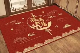 家门口放地垫的注意，别不听劝，真不是迷信图片