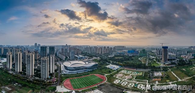 成都温江：城市风光