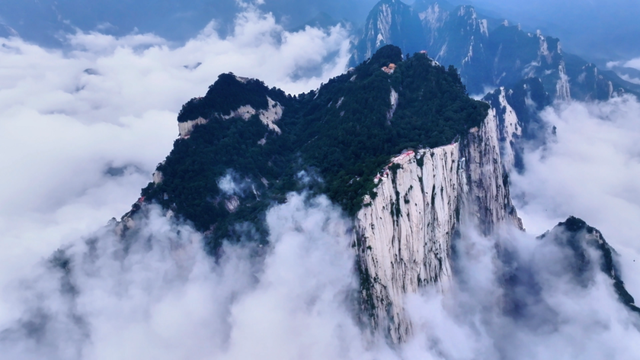 自带滤镜！华山“初冬限定”美景已送达~