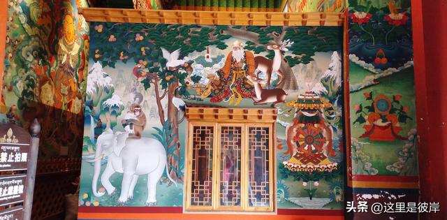 二元公交车可达香格里拉的松赞林寺