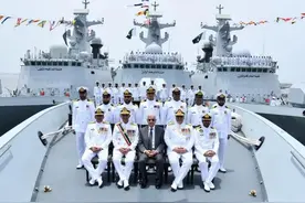 巴基斯坦3艘054AP同框！搭载超音速反舰导弹，专打印度航母图片