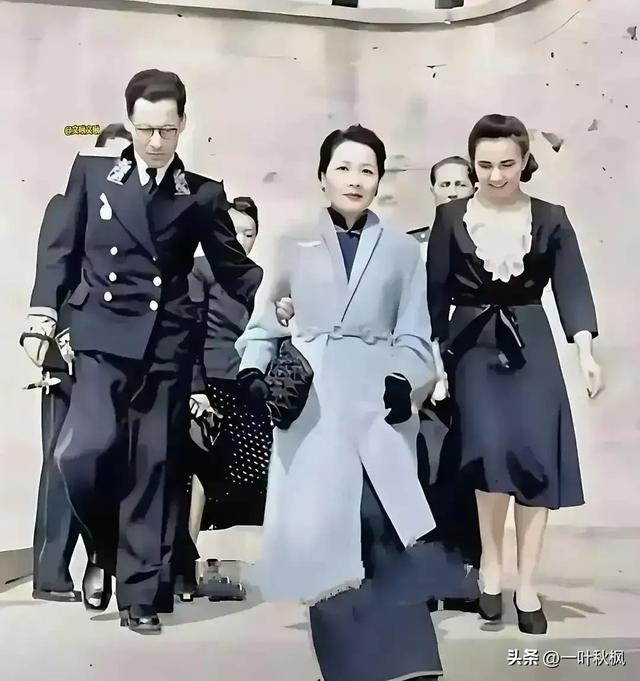 这是宋美龄年轻时的真实样貌，不是演员饰演，是货真价实的老照片