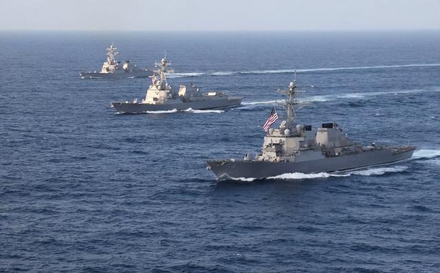 无路可逃？中国还未统台，海军被美日韩联合封锁围堵，要如何破局