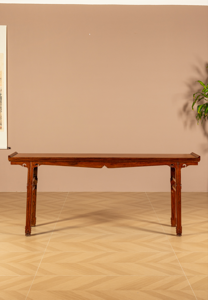 “一塊玉”,不是玉?是明式大案頂配 “一塊玉”,不是玉?是明式大案頂配