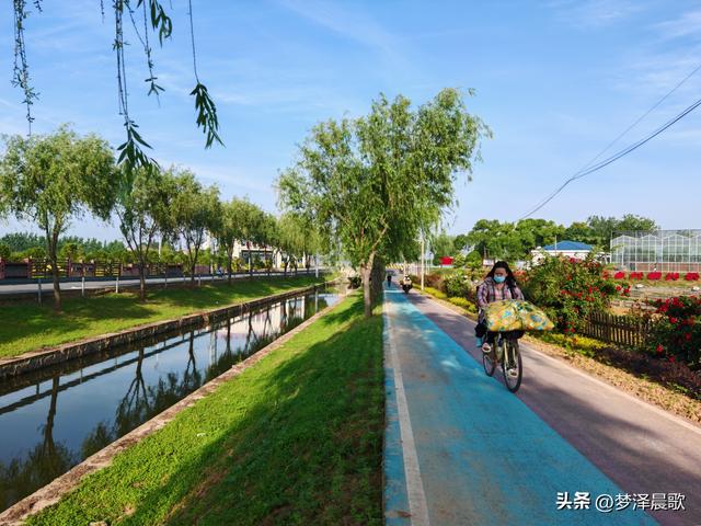 云梦初夏好风光，秦皇河畔醉田园