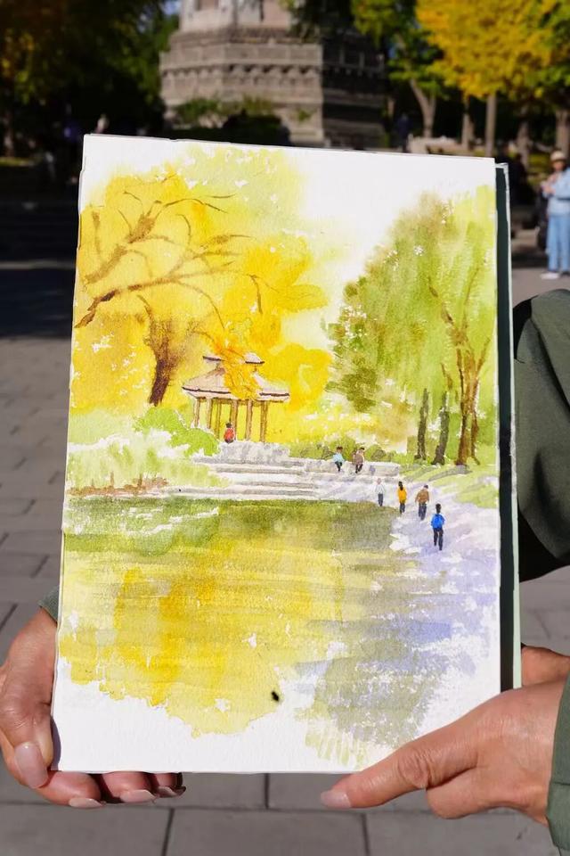 写生日记——251101 北京·玲珑公园