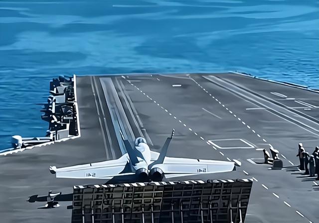 美国航母被甩开？央视公布罕见画面！福建舰“0帧”急停、2秒起飞