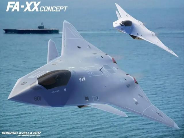 被歼-50逼急眼了?美军将重启F/A-XX舰载机研发,落后中国多少?
