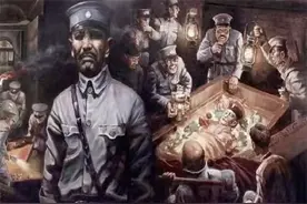 孙殿英盗墓时对慈禧粗暴野蛮，19年后得绝症，临终病症和慈禧相似图片