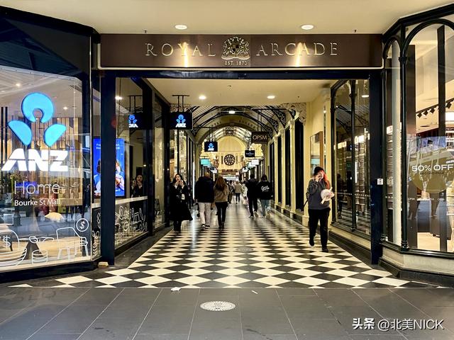 在墨尔本从涂鸦巷走进皇家拱廊的时光