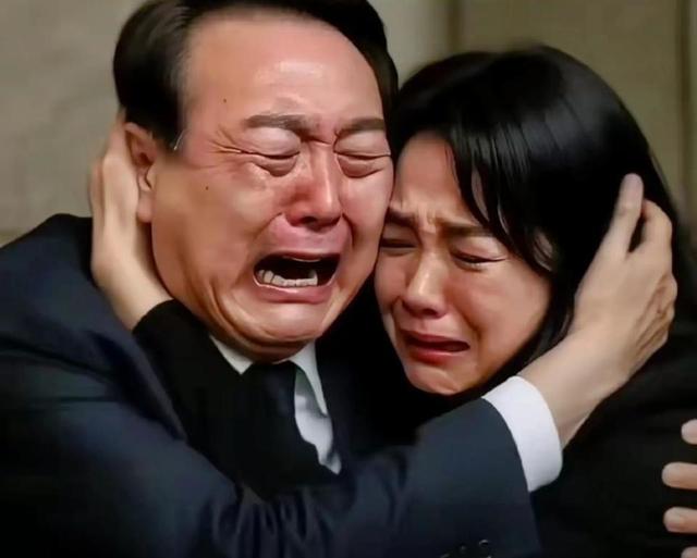 64岁的尹锡悦，为了从李在明手里活命，脱了衣服在囚室满地打滚