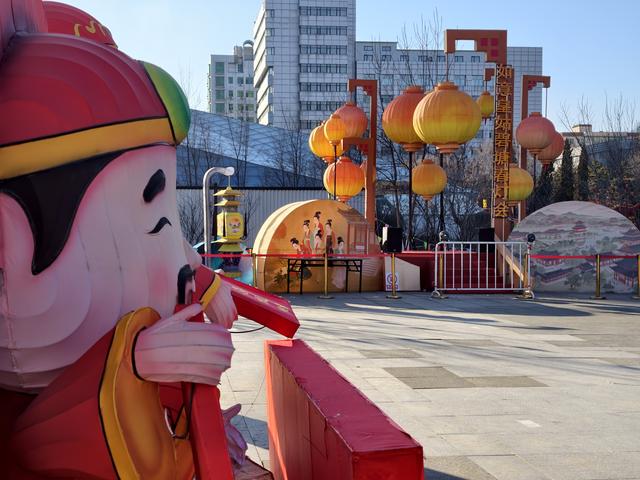 沈阳碧塘灯会，一片大唐的清风徐徐拂来