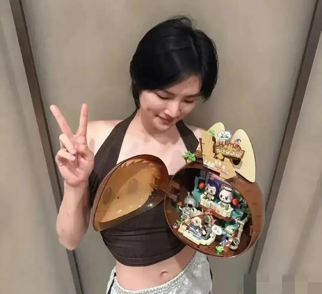 姚安娜晒出泡泡玛特Labubu潮玩 网友惊叹 这应该花不少钱吧 好羡慕她