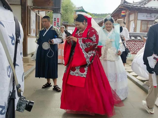 延吉市的中国朝鲜族民俗园