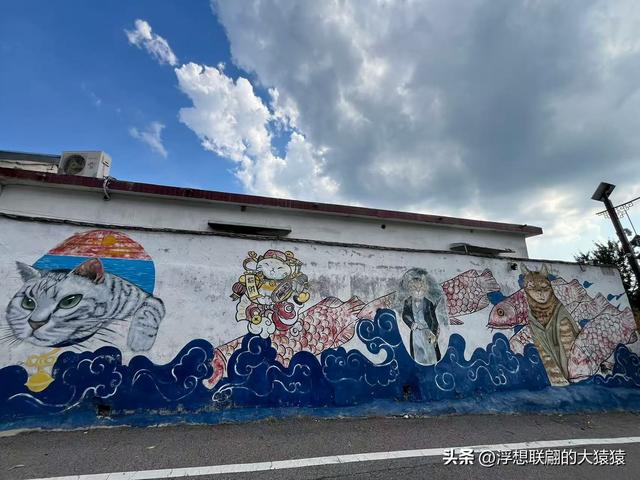 泰安道朗镇的“花田北张壁画村”，拍照很出片呢！