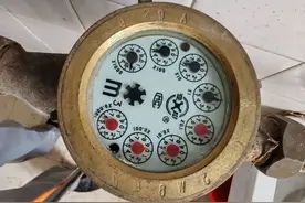 水表上8个小圈圈，我一个电工，直接傻眼了，这咋读数？图片