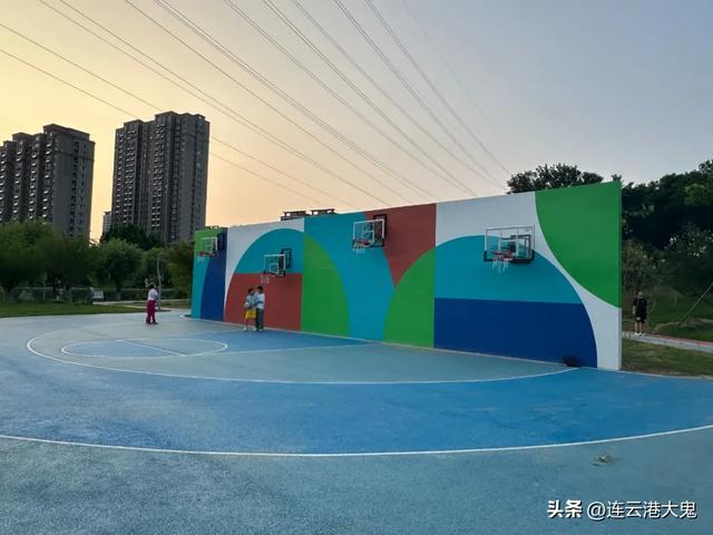 赣榆青龙河公园提档升级，市民休闲娱乐好去处
