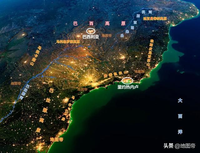 巴西为何从沿海里约热内卢，迁都到高原的巴西利亚？