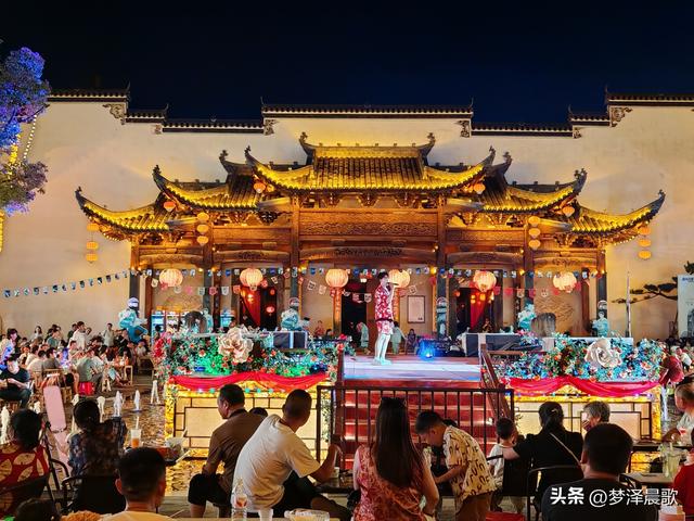 云梦夜未央：楚王城公园楚王天下大舞台、祥云湾灯火里的千年回响