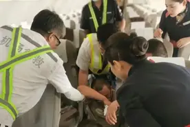 东航一航班，紧急备降西安！接力救援！图片