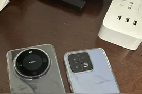 夜拍街景，风格各异，小米13和华为mate60Pro+图片