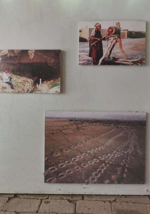 游新疆吐鲁番的坎儿井和葡萄沟