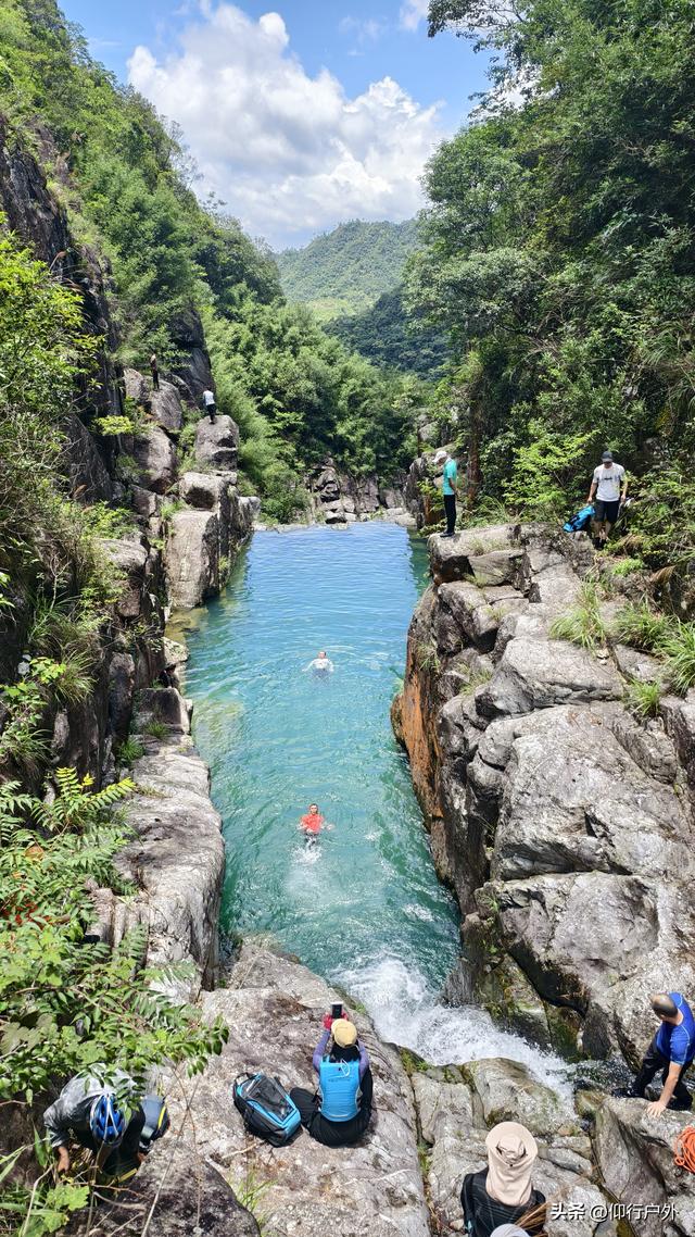 揭西白芒坝上游休闲玩水