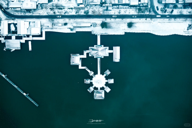 下雪啦！快去打卡聊城初雪限定皮肤！