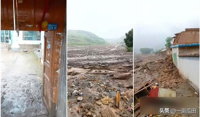 甘肃暴雨夜：村庄一夜消失，生死救援72小时，百年古桥成废墟