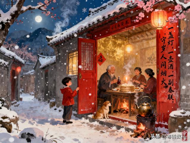 古人过年图鉴：十首诗，十种年味
